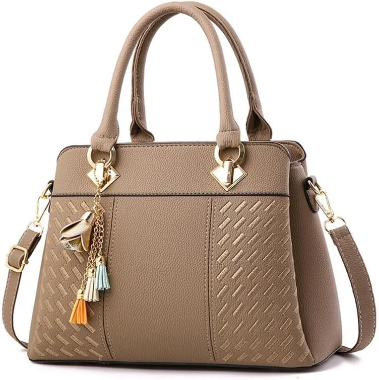 Women Handbags Casual Purse Satchel Soft PU Leather Crossbody Shoulder Bag