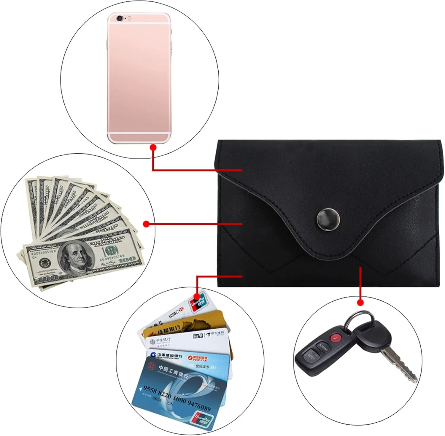 Women Mini Faux Leather Fanny Pack Waist Pouch Travel Cell Phone Bag