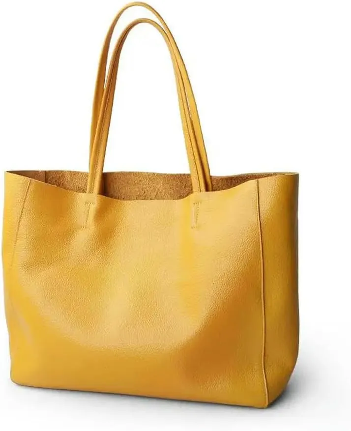 Women Soft Shoulder Bag Large Capacity Ladies Handbag Women Leather Handbag Casual Handbag