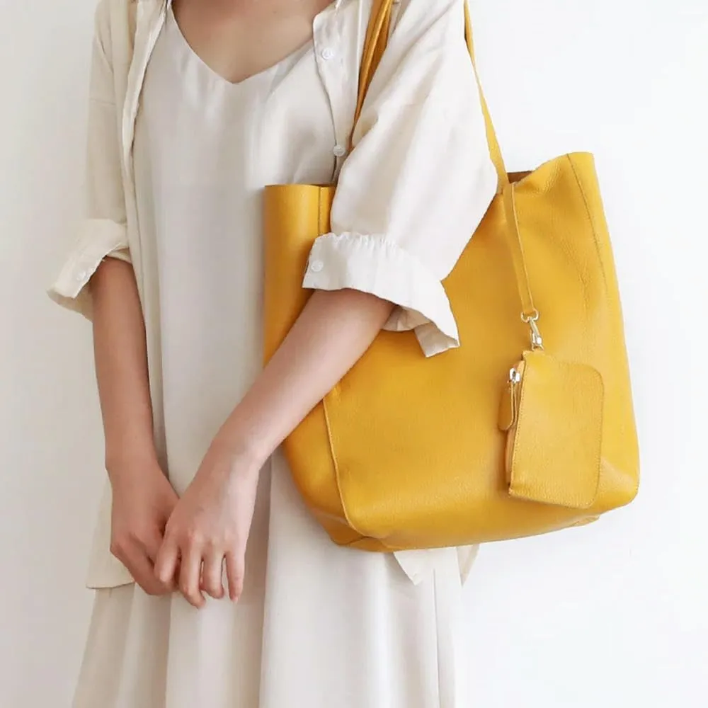 Women Soft Shoulder Bag Large Capacity Ladies Handbag Women Leather Handbag Casual Handbag