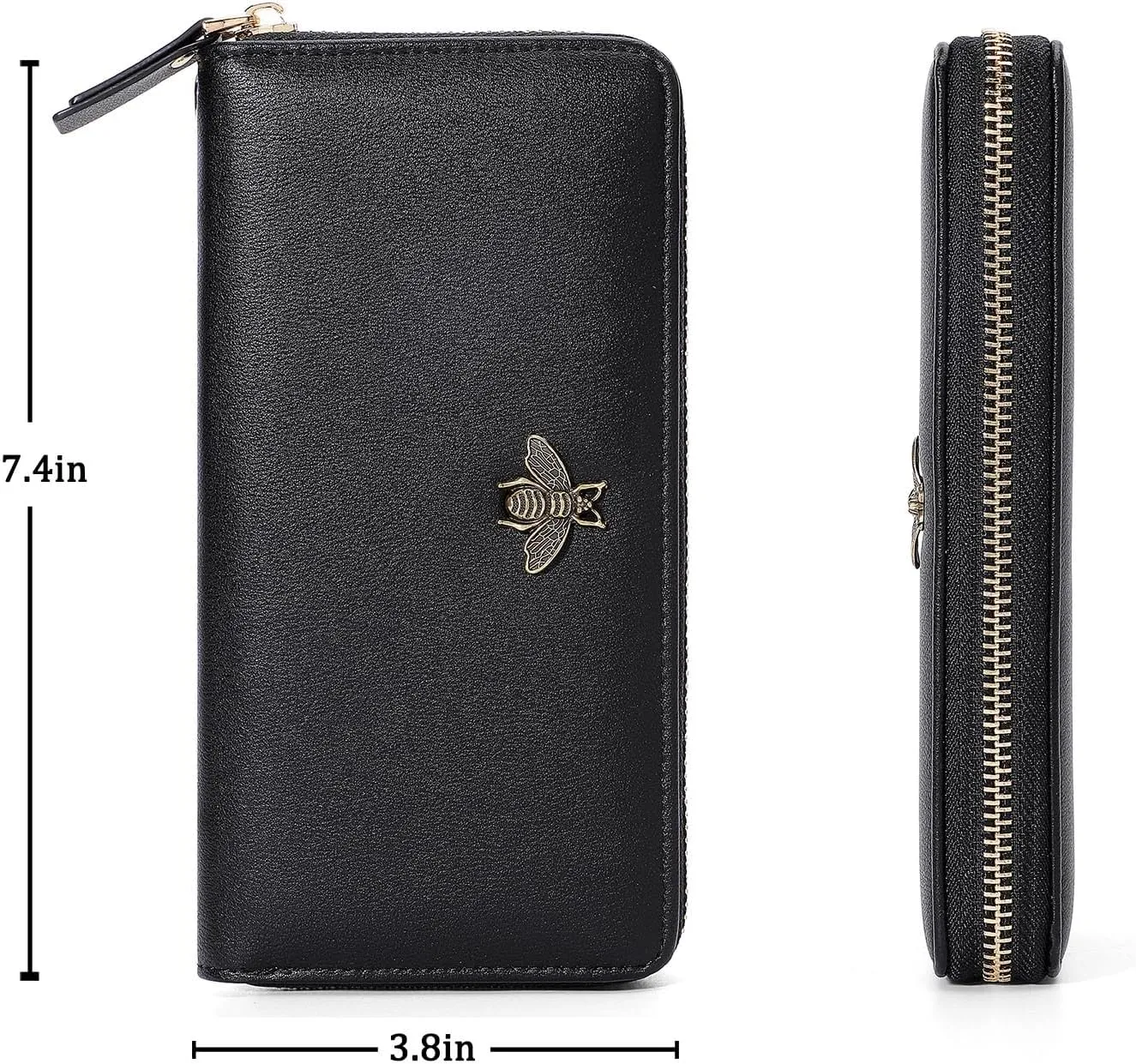 Women Wallet RFID Blocking Ladies Clutch Purses Long Wristlet Wallets for Women