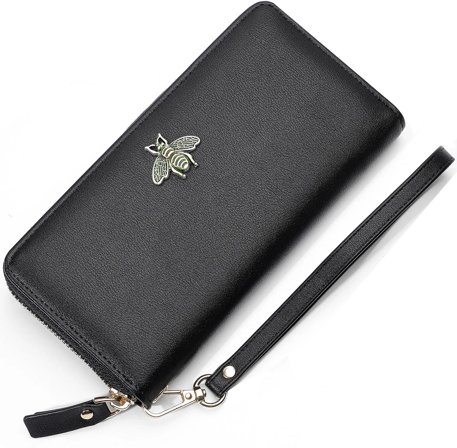 Women Wallet RFID Blocking Ladies Clutch Purses Long Wristlet Wallets for Women