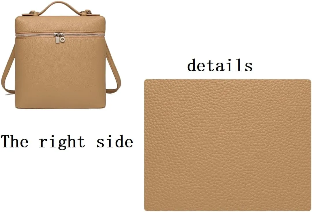 Women's Commuter Square Handbags Synthetic Leather Vintage Backpack Zipper Purses