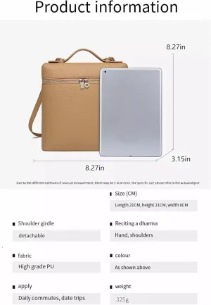 Women's Commuter Square Handbags Synthetic Leather Vintage Backpack Zipper Purses