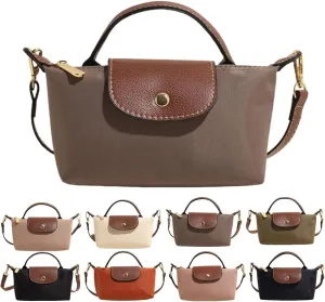 Women's Fashion Colorblock Mini Crossbody Bag, Match Handbag with Adjustable Strap, Vintage Solid Color Square Purse