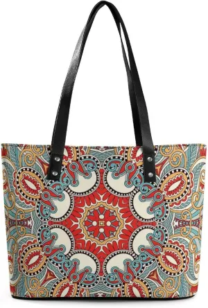 Women's Fashion Large Satchel Tote Bag Casual Shoulder Bag Soft Leather Purse