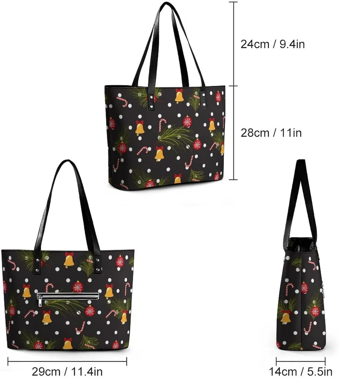 Women's Fashion Large Satchel Tote Bag Casual Shoulder Bag Soft Leather Purse