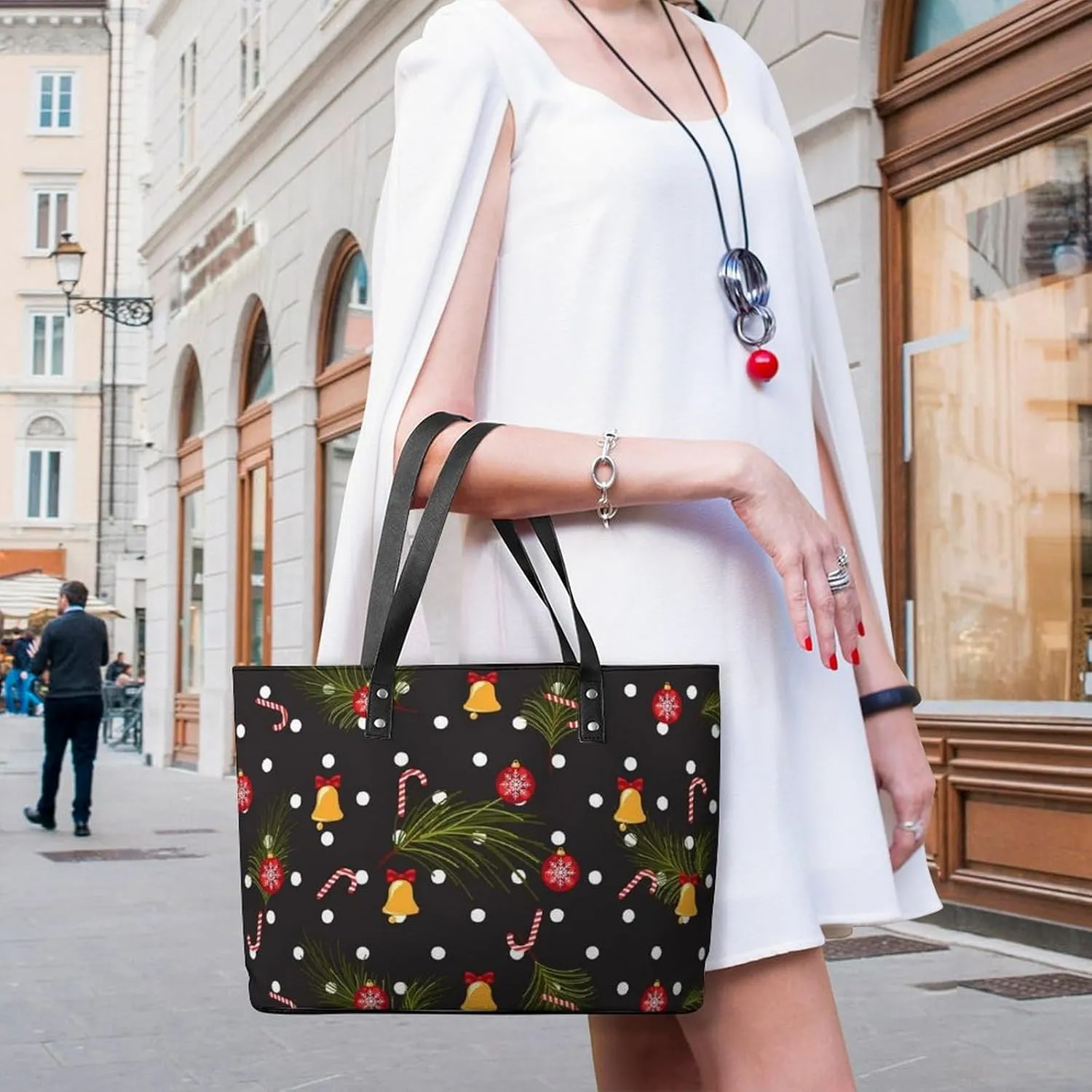Women's Fashion Large Satchel Tote Bag Casual Shoulder Bag Soft Leather Purse