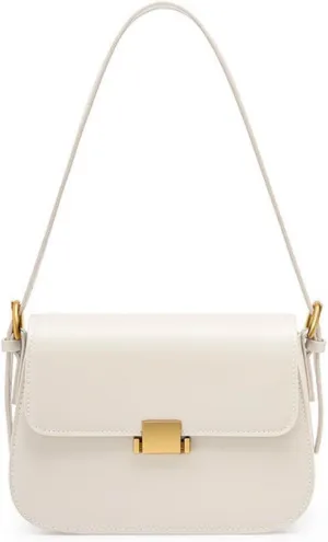 Women's genuine leather shoulder bag, crossbody hand-held small square bag handbag, genuine leather tofu wallet
