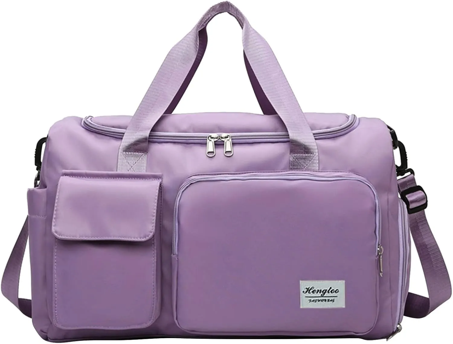 Womens Gym Bag with Shoes Compartment,28L Duffel Bags for Traveling,Gym Duffle Bag for Workout Sports Travel Yoga