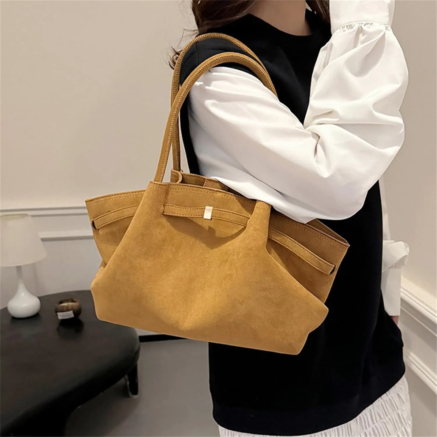 Women'S Handbag, Crossbody Bag, Shoulder Bag, Vintage Large Capacity Tote Bag, Women'S Vegetable Basket, Armpit Bag