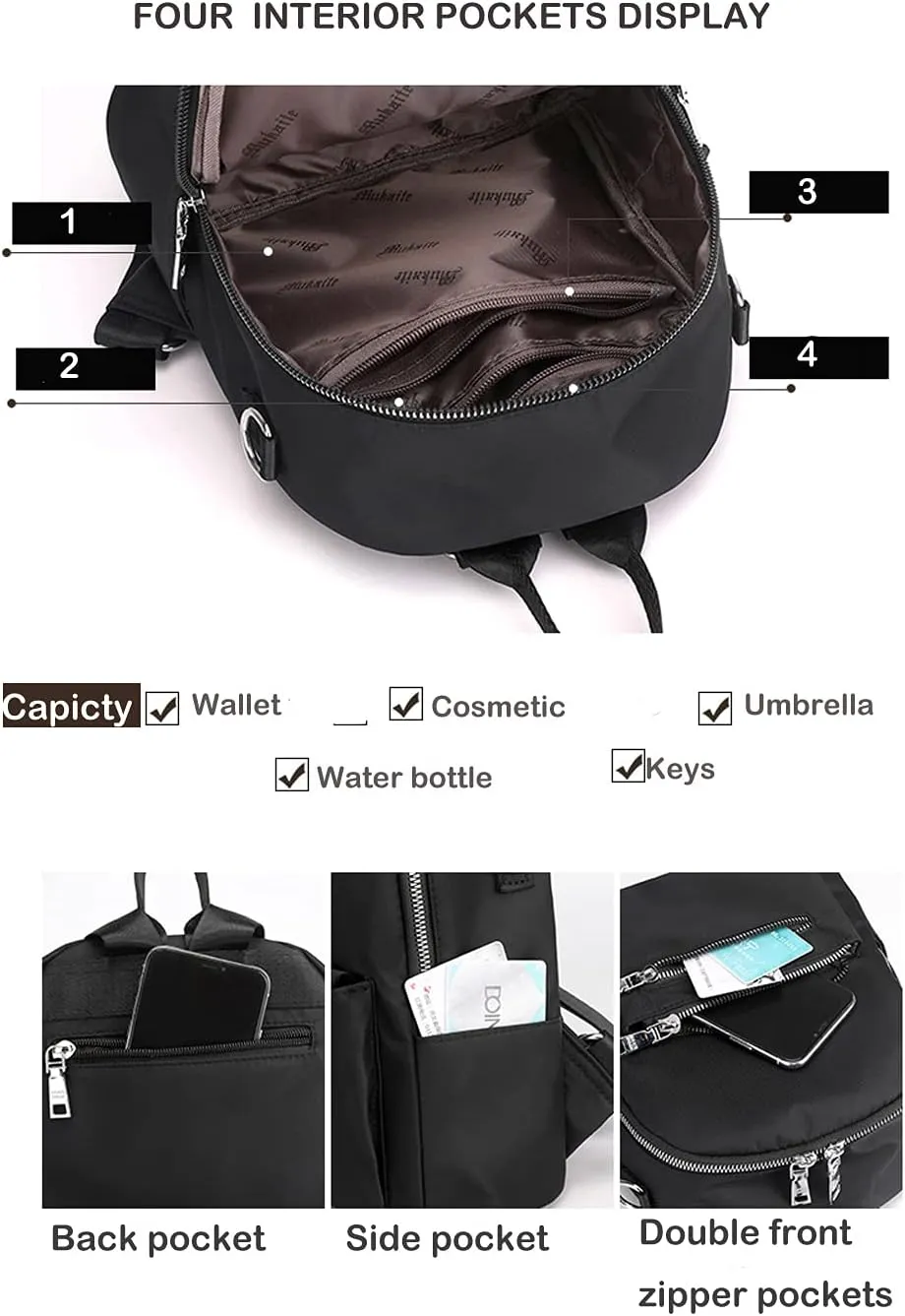Women's Mini Backpack Purse Fashion Rucksack Daypack Small Shoulder Bag