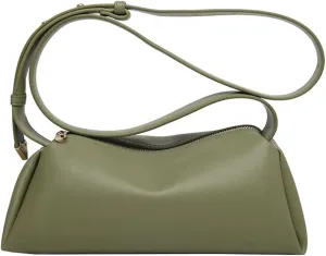 Womens Pillow Shoulder Crossbody Bags Soft Vegan Leather Tote Bag Small Purse Handbag Top Handle Satchel