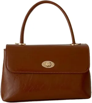 Women's Shoulder Crossbody Bag Handbag Retro Designer Purse Soft PU Leather Handbag Satchel Small Tote Bag