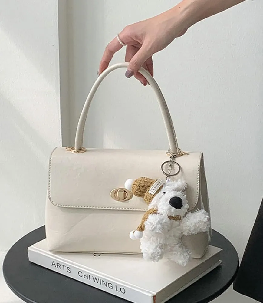 Women's Shoulder Crossbody Bag Handbag Retro Designer Purse Soft PU Leather Handbag Satchel Small Tote Bag