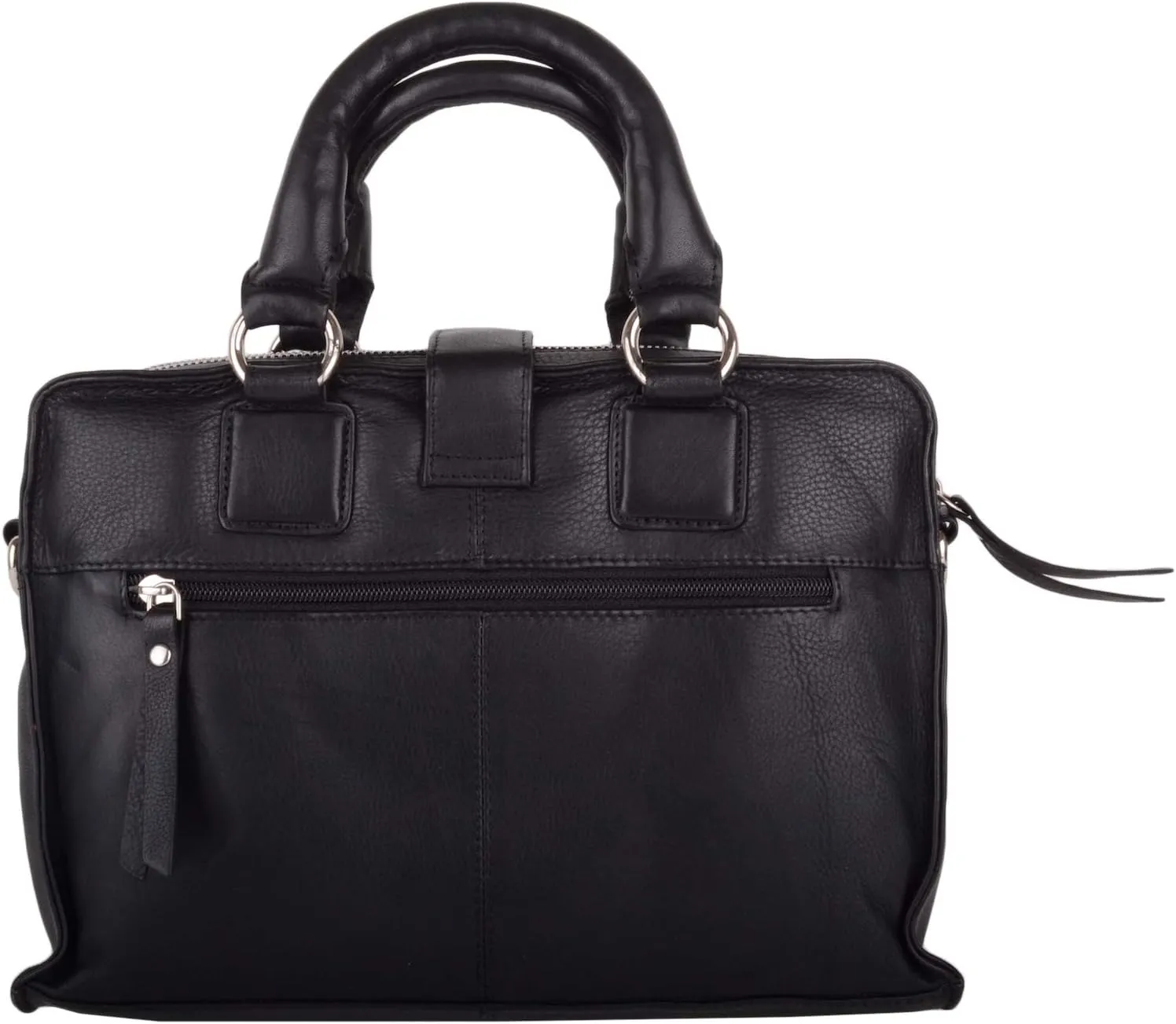Womens Soft Premium Leather Hand Bag/Shoulder Bag with Detachable Strap