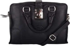 Womens Soft Premium Leather Hand Bag/Shoulder Bag with Detachable Strap