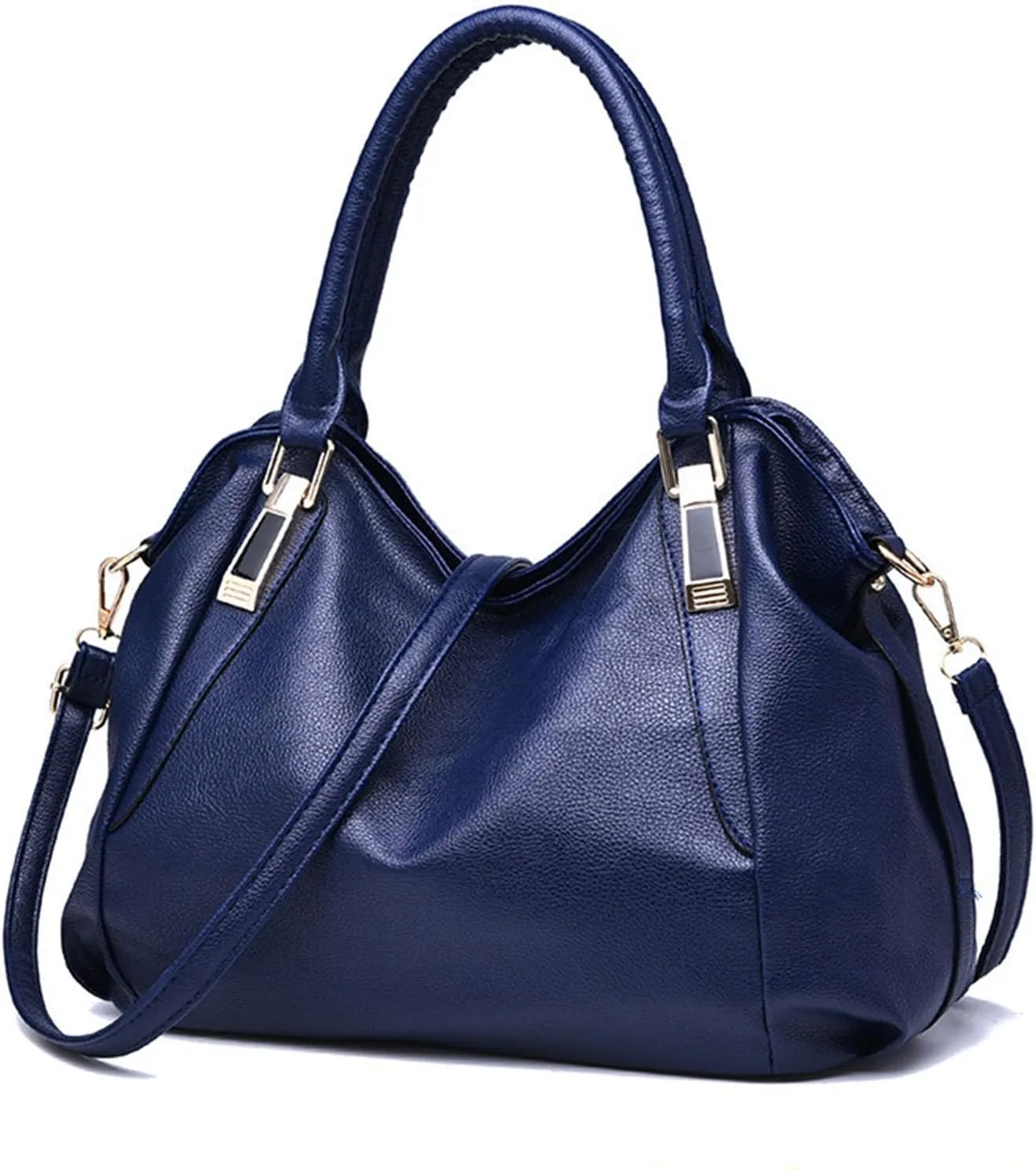 Women's Soft PU Shoulder Bag, Large Capacity Handbag, Fashionable and Elegant Design for Work and Daily Use