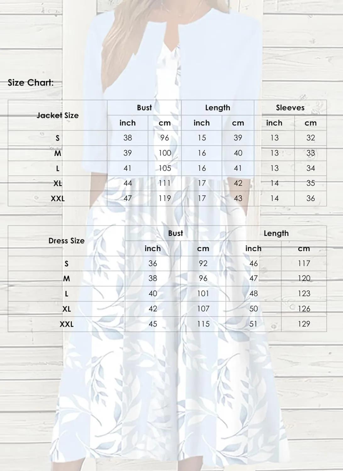 Womens Spring Summer Dress Two-Piece Plant Print Midi Dress V-Neck Half Sleeve with Jacket A-line Casual Dress