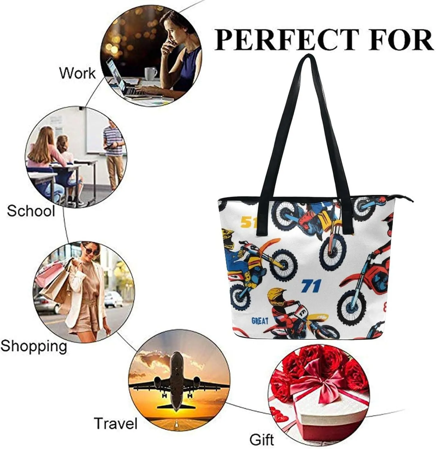 Women's Versatile Bucket Bag Soft PU Leather Trendy Shoulder Purse