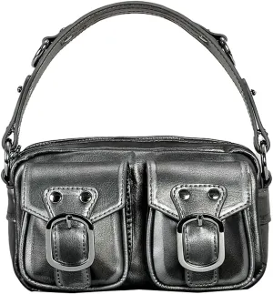 Womens Vintage Shoulder Tote Bag Small Y2k Vegan Leather Crossbody Purse Multi Pocket Handbag Top Handle Satchels