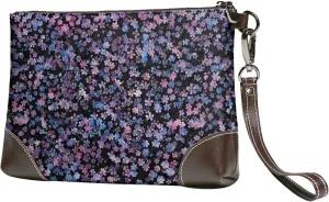 Women's Zip Around Purse Wallet Handbag PU Leather Clutch Wallets for Party