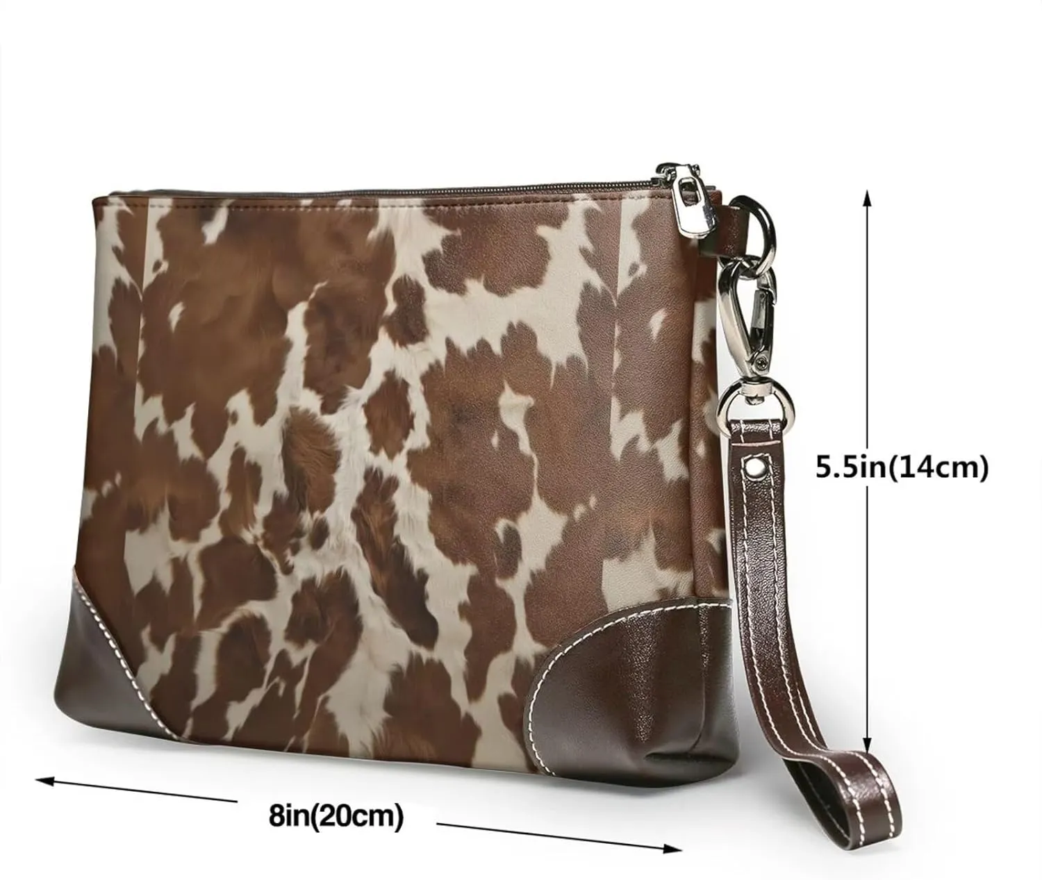 Women's Zip Around Purse Wallet Handbag PU Leather Clutch Wallets for Party