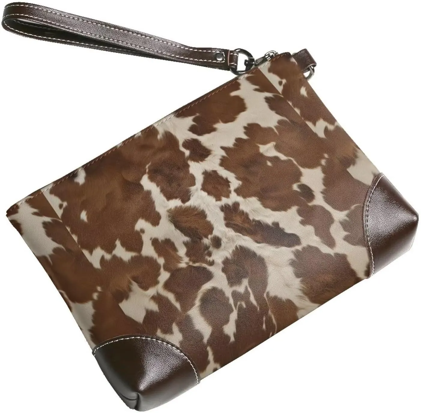 Women's Zip Around Purse Wallet Handbag PU Leather Clutch Wallets for Party