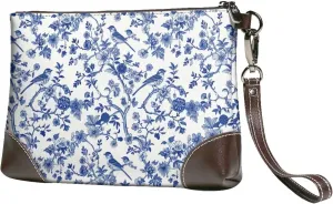 Women's Zip Around Purse Wallet Handbag PU Leather Clutch Wallets for Party