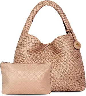 Woven Tote Bag for Women Woven Purse Large Weave Purse with Top Handle