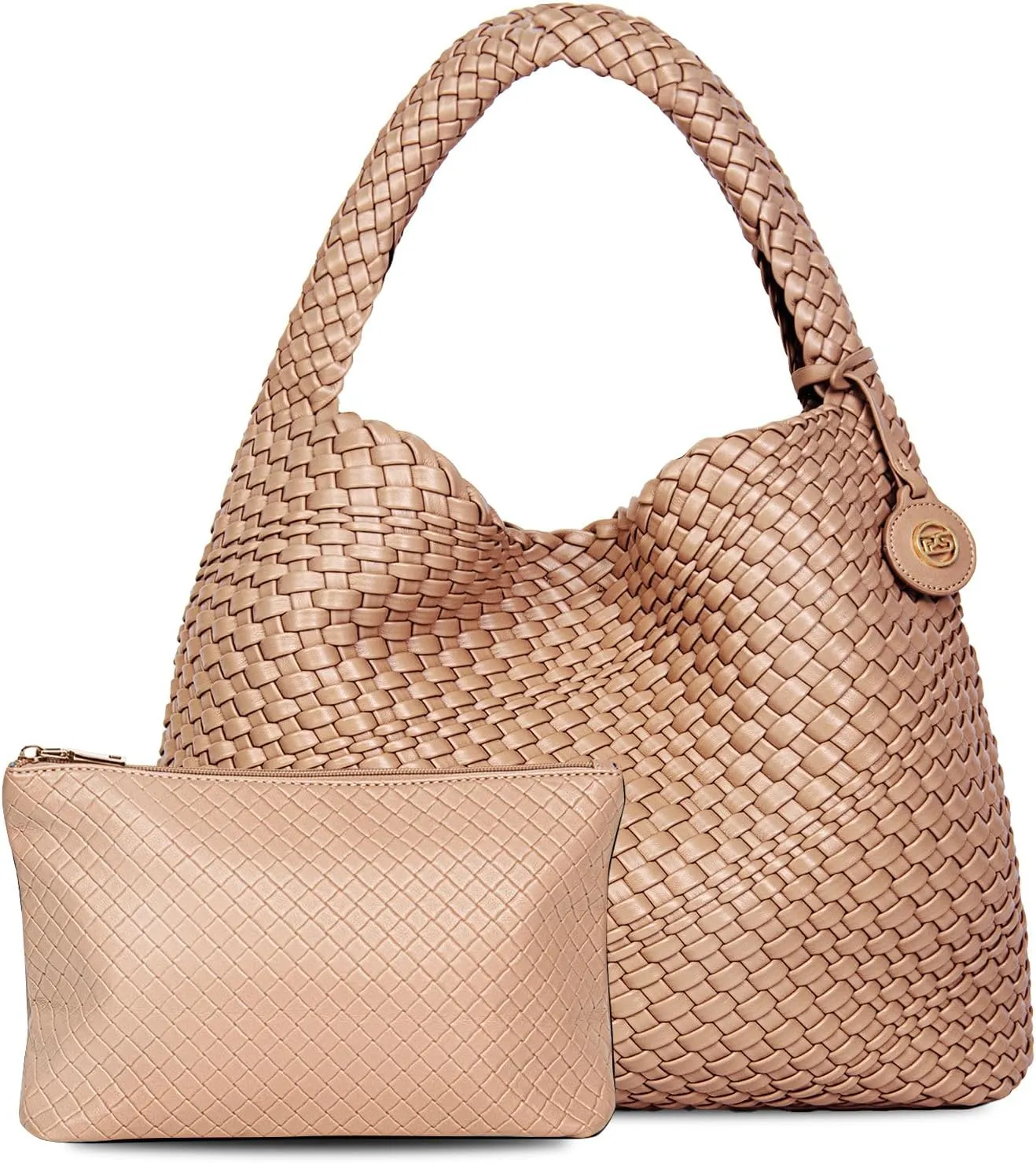 Woven Tote Bag for Women Woven Purse Large Weave Purse with Top Handle