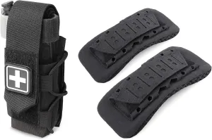 WYNEX 2 Pack Shoulder Strap Pad for Vest Carrier, MOLLE Tourniquet Holder, Tactical Plate Shoulder Pads Strap Cushion Vest Accessories IFAK TQ Holder Tactical Medical TQ Pouch