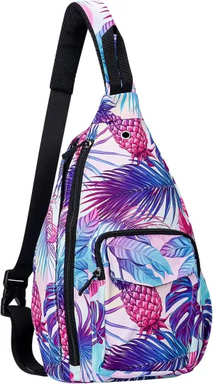 XEYOU Women's Sling Crossbody bag Casual Daypack Outdoor Travel Hiking Backpack for Cycling Walking Dog Hiking
