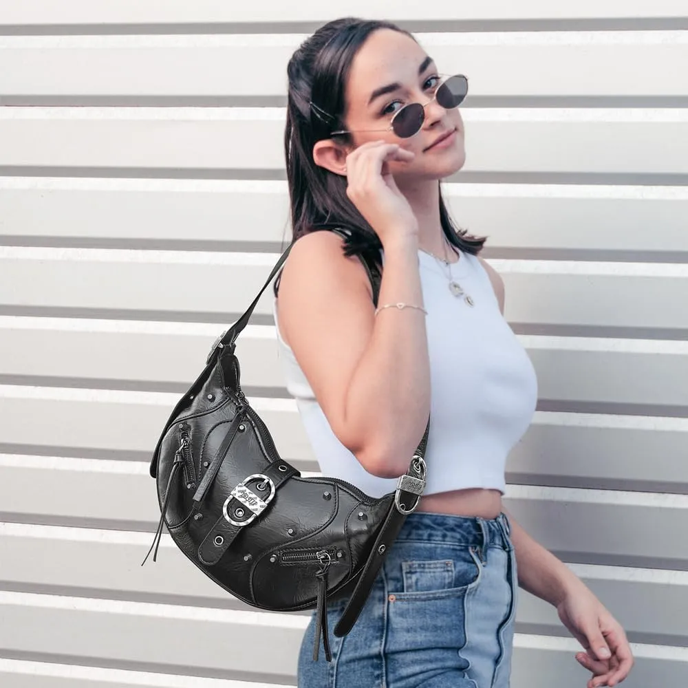 YDSIII Shoulder Bag,Shoulder Bag for Women, Shoulder Purse, Purses for Women,Crescent Bag