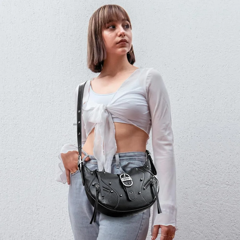 YDSIII Shoulder Bag,Shoulder Bag for Women, Shoulder Purse, Purses for Women,Crescent Bag