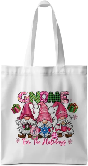 ZHAMEN Gnomes Gifts for Women - Funny Thanksgiving Pumpkin Christmas Halloween Sunflower Tote Bag