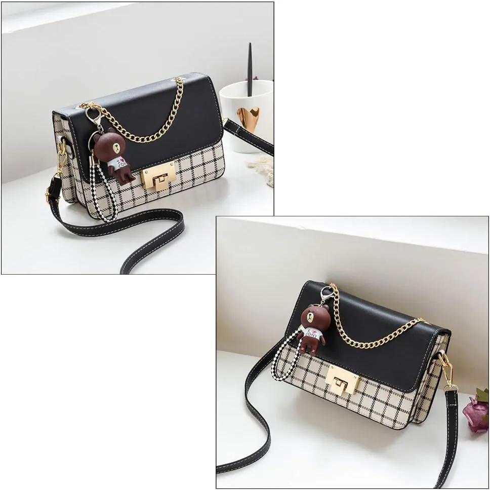 zhongningyifeng Crossbody Bag Shoulder Bag for Women Leather Small Purses Handbags Fashion