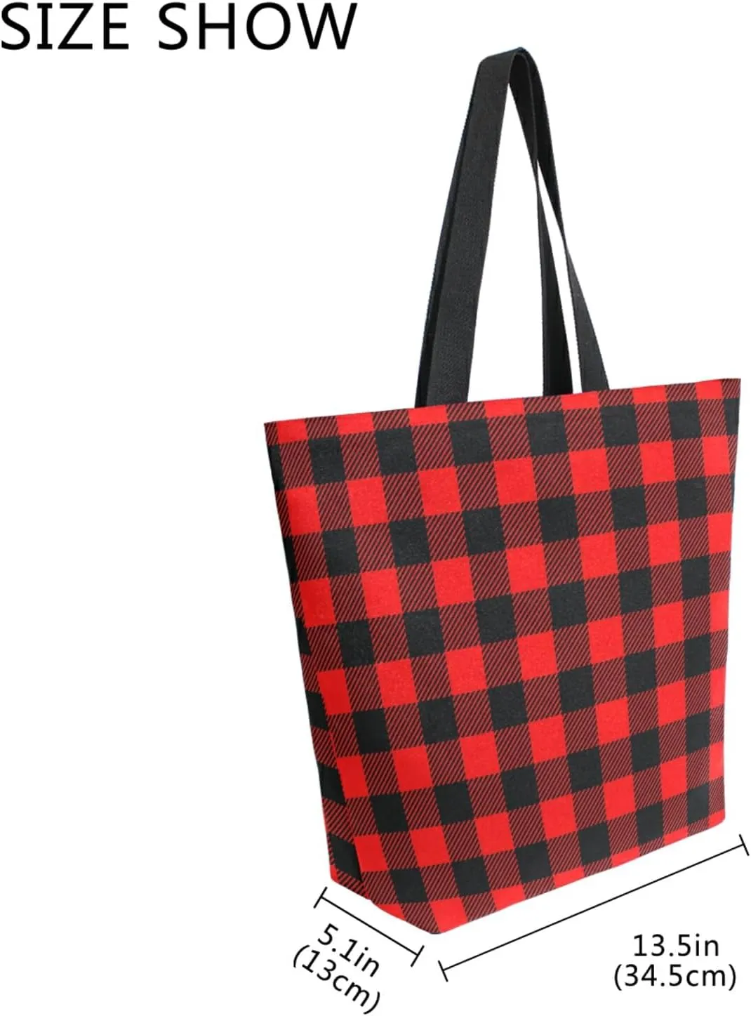 ZZKKO Canvas Tote Grocery Bag Shoulder Casual Book Bag Large for Women Teachers Cotton Bag Shopping Purse Handbag Reusable